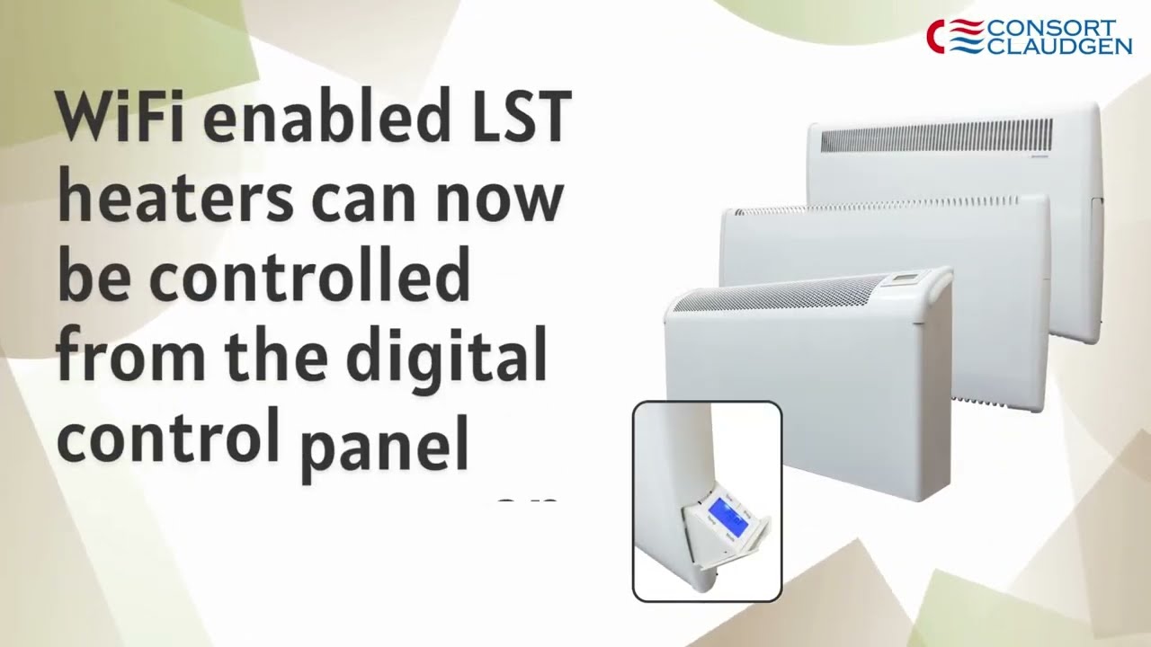 Consort Claudgen widens LST heaters control options - YouTube