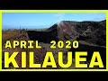 Hawaii Kilauea Volcano Halemaumau Crater Lake News Report April 2020