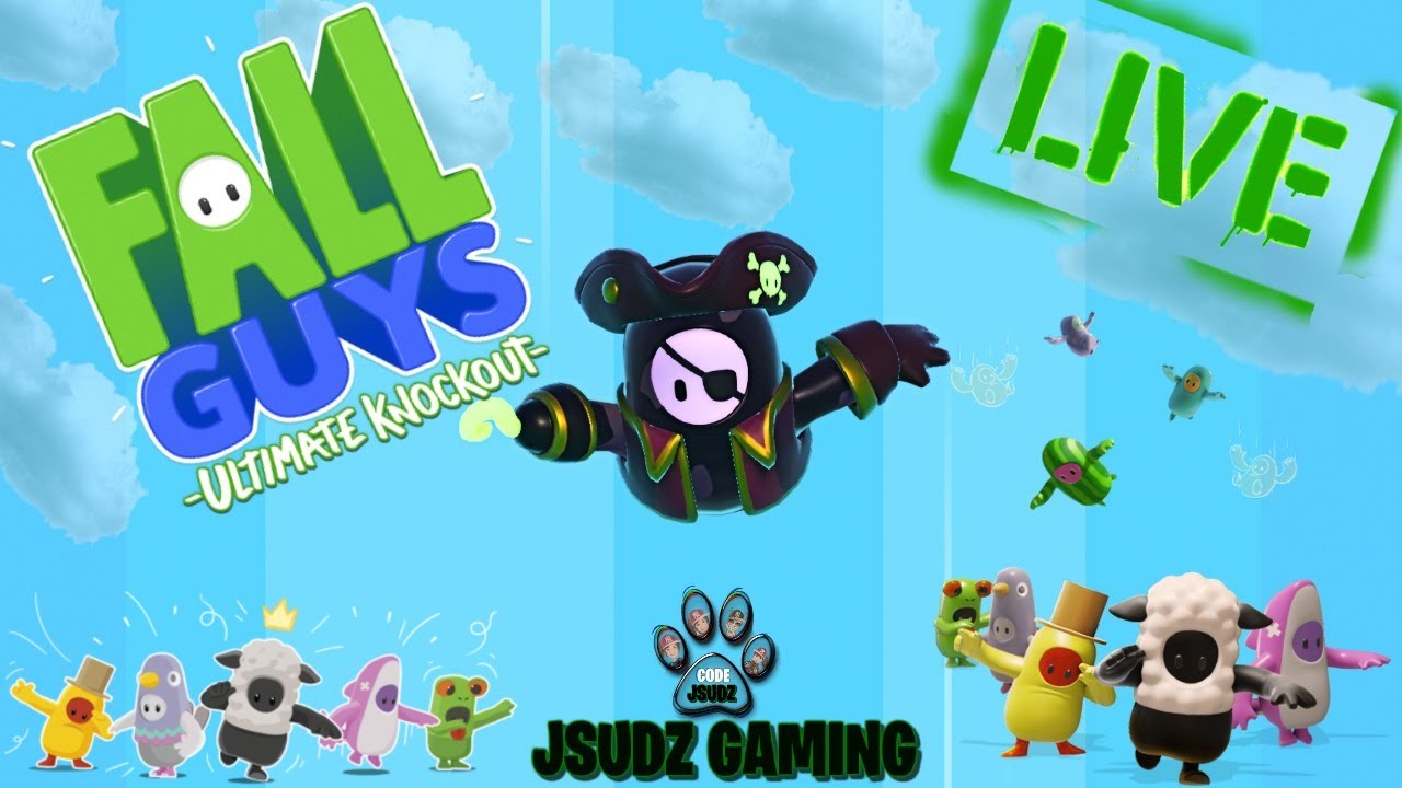 JSUDZ LIVE: FALL GUYS New Item Shop+Gameplay!