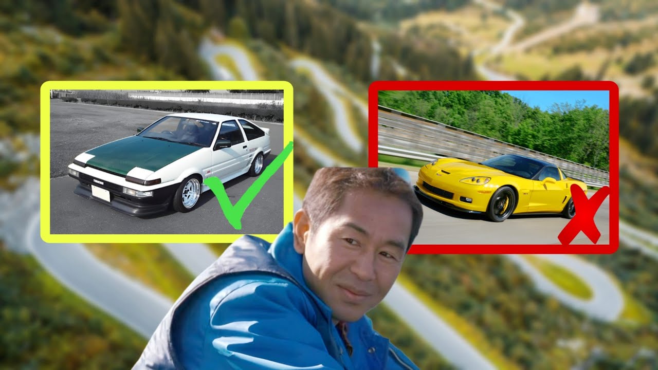 The Drift King HATES the C6 Corvette??? | Keiichi Tsuchiya - YouTube