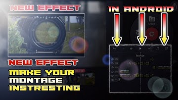 Scope Shake Effect Like 777 || On Android || Alitemotion || @Bgmi Montage .