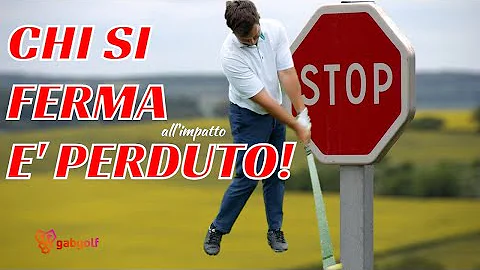 Come si colpisce la pallina da golf?