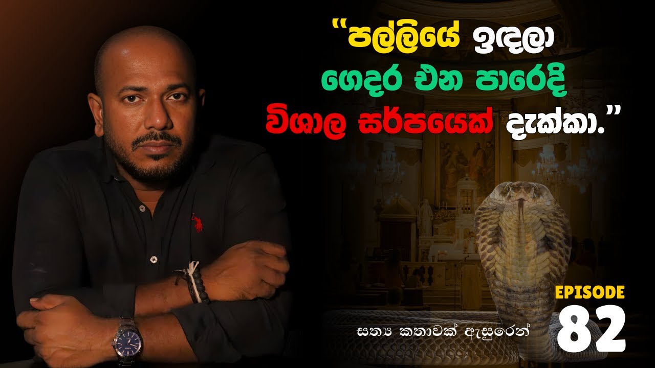පල්ලියේ ඉඳලා ගෙදර එන පාරෙදි විශාල සර්පයෙක් දැක්කා | Episode 82