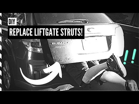 How To replace Tailgate Lift Support Struts