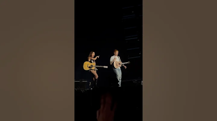 Olivia rodrigo bringing out Ed sheeran at BST hyde park