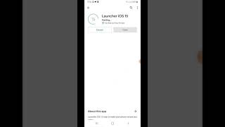 IOS 15 IN ANDROID #IOS #IPHONE #IOS LAUNCHER #IOSTHEME #IOSONANDROID #TIPS screenshot 1
