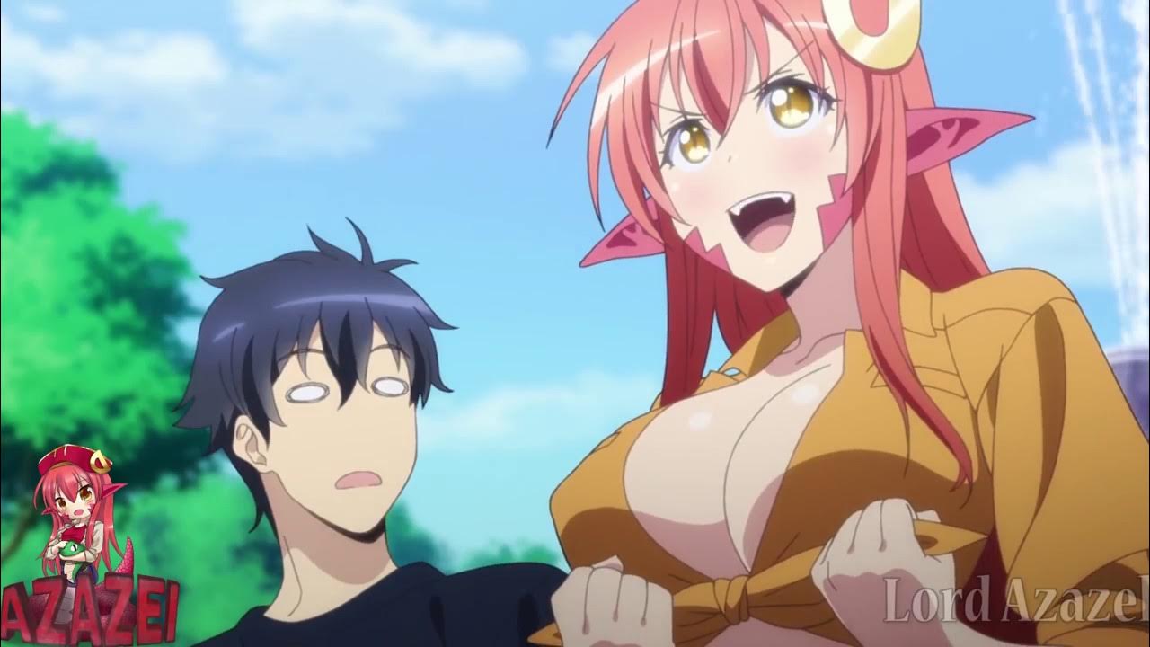 Жизнь с девушкой монстром 3 девушка птица. Аниме monster musume. miia monster musume. аниме повседневная жизнь с девушкой-монстром 1. мия ламия.