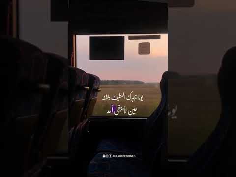 والله لن تبقى وحيدا إن من سواك باق حين لا يبقى أحد انشوده دينيه