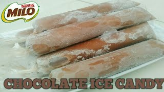 HOW TO MAKE CHOCOLATE ICE CANDY I CHOCOLATE ICE CANDY I MILO ICE CANDY screenshot 4