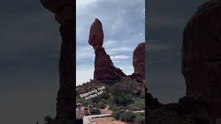 Balancing rock #utah #archesnationalpark #travel #shorts