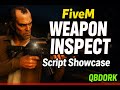 Free Weapon Inspect  - FiveM Script [ESX, QBCore, QBox - Alberttheprince]