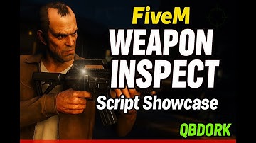 Free Weapon Inspect  - FiveM Script [ESX, QBCore, QBox - Alberttheprince]