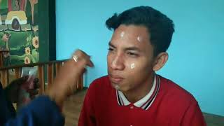 Parodi pengantin baru temu manten wkwkwk