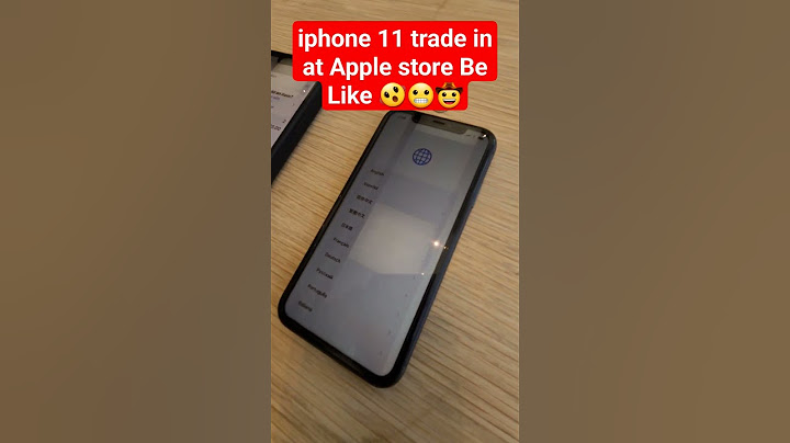 Iphone 11 trade in at Apple Store be like 😬🤠🧐