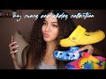 MY CROCS/SLIDES COLLECTION (+ how i style them) | jasmine ashley