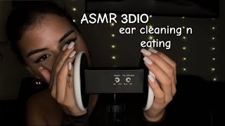 ASMR 3dio mouth sounds and deep ear cleaning ( extra tingles) ✨