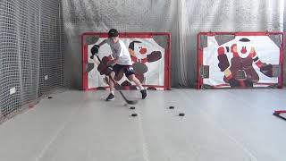 Развивающие упражнения и тренировки по хоккею для детей. Hockey training for children #8