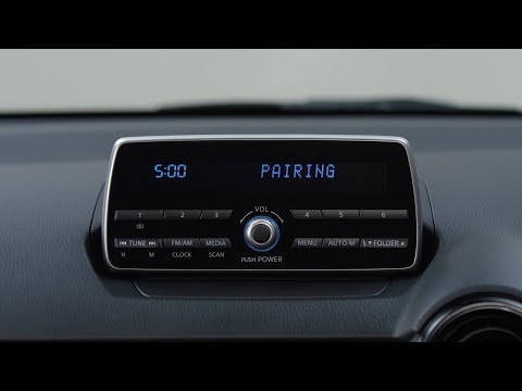 How To Connect a Bluetooth Device via Mazda Audio System