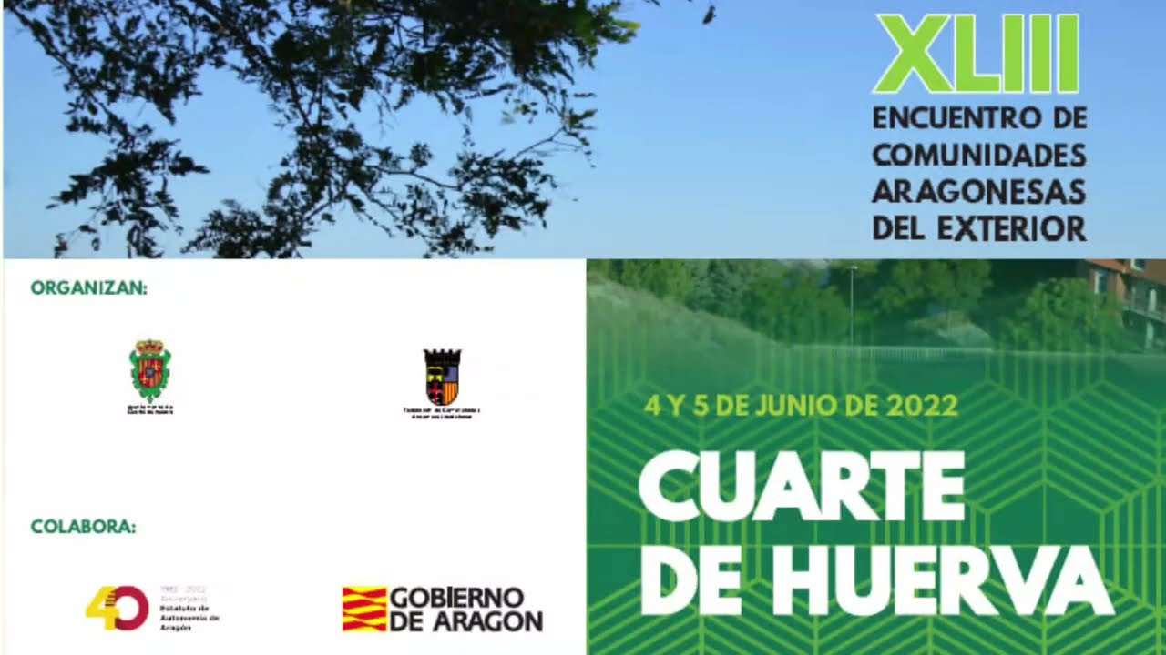 XLIII ENCUENTRO COMUNIDADES ARAGONESAS (CUARTE DE HUERVA) - CASA DE ARAGÓN DE ALCALÁ DE HENARES