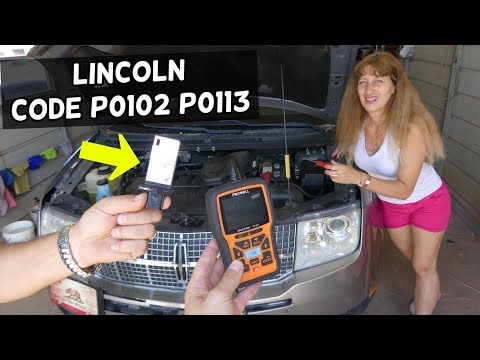 HOW TO FIX CODE P0102 P0113 ON LINCOLN MKX MKS MKZ MKT NAVIGATOR