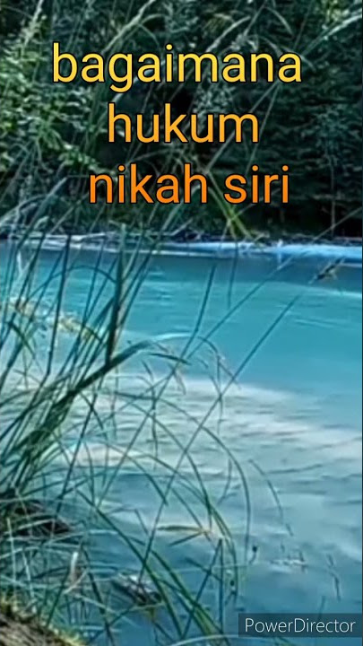 Bagai mana hukum nikah siri | Ustadz Muhammad bin Umar as Sewed