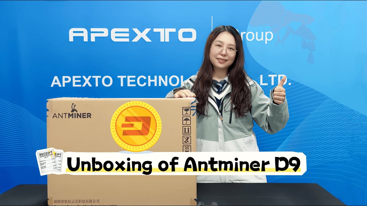 Antminer D9 1770G 2839W Support Mining Dash Coin BLOCX Doac with High Profit