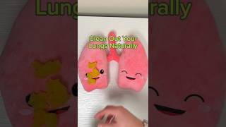 Clean out your lungs naturally