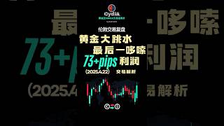 🏆黄金大劫，73pips最后一哆嗦利润🚀 #ICT #TRC #XAUUSD #外汇策略 #外汇  #外汇黄金 #交易 #交易系统  #交易策略  #黄金 #短线交易 #FOREX #GOLD