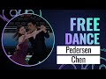 Pedersen  chen usa  ice dance free dance  gp final 2023  jgpfigure