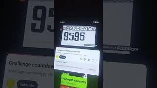 Challenge Countdown From 9750