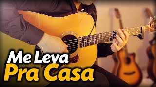 Miniatura del video "🎵 Me Leva pra Casa - Israel Subirá (no VIOLÃO Fingerstyle) com LETRA"