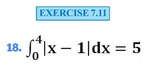 ncert maths class 12 समाकलन  exercise 7.11 question no 18 solutions