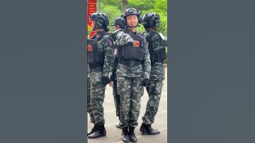 Nữ Cảnh Sát Đặc Nhiệm Nhảy Sau Tập Luyện A80 #cảnhsát #a80 #lebong