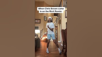 Thumbnail of When Chris Brown came in on the Mutt Remix (Song: Leon Thomas- MUTT (CB REMIX))