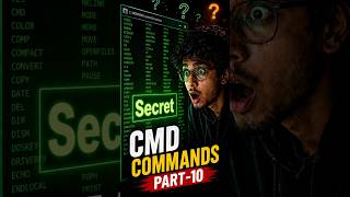 Windows CMD Hacks 🔥 Part 10 #shorts #pc #cmd