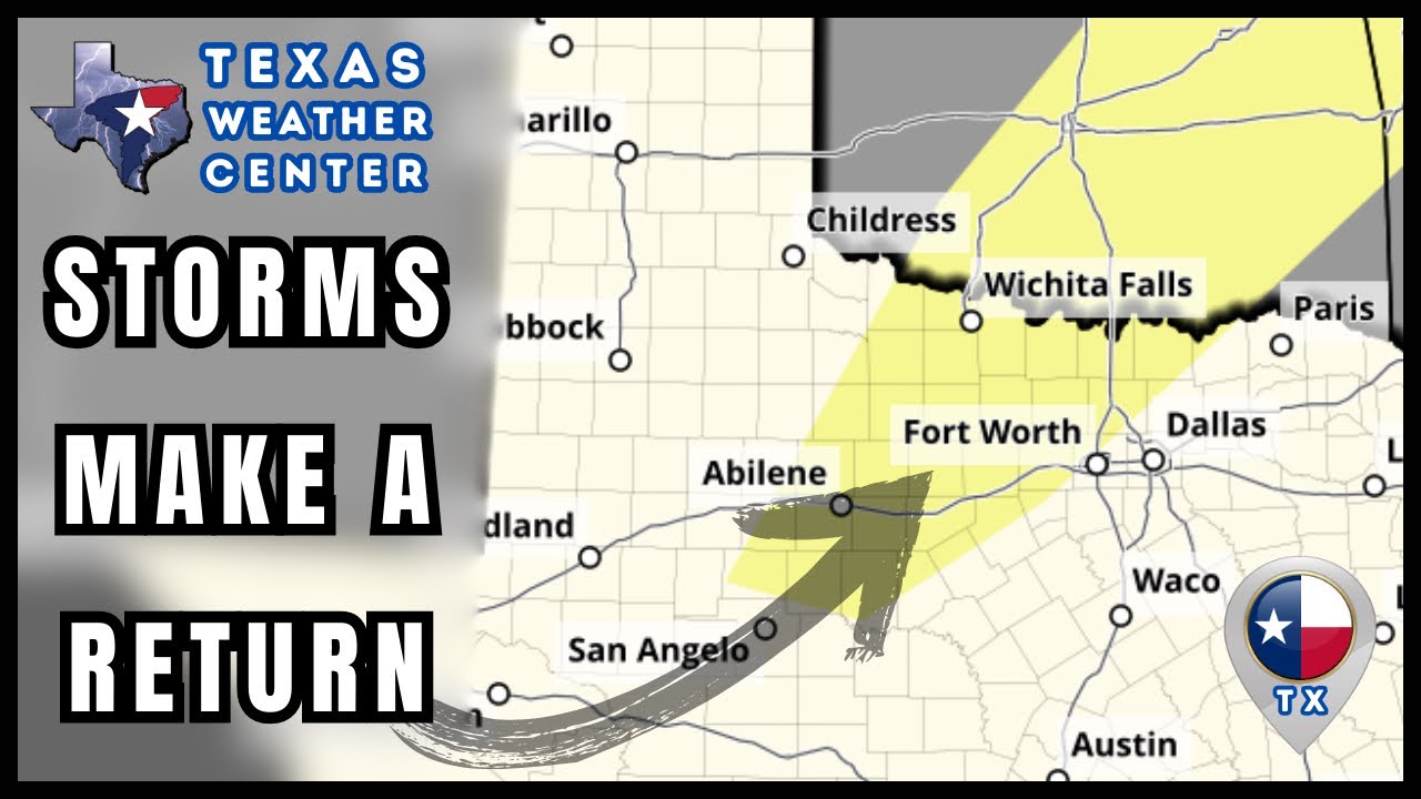 Texas Storms Are Making a Comeback Later This Week - YouTube