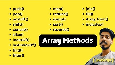Top JavaScript Array Methods You Should Know! | മലയാളം