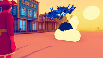 New Unit "Dynamite Thrower" First Person Test - Wild West Fraction UPDATE in TABS