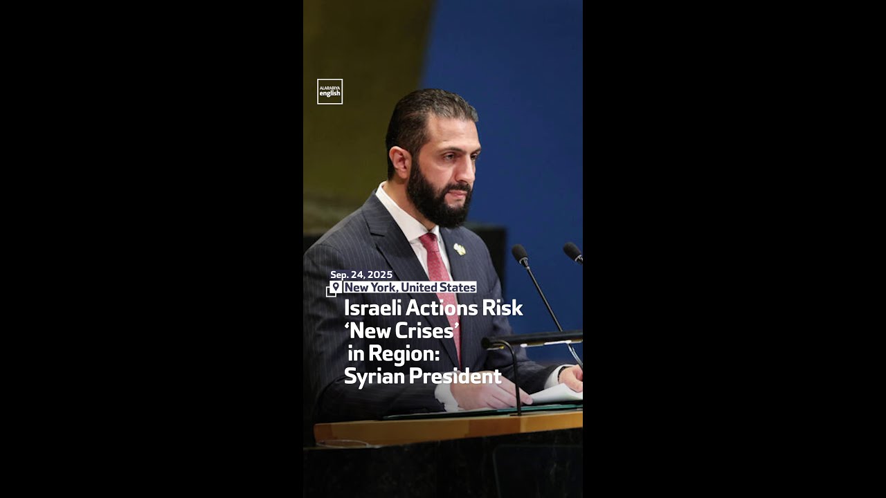 Israeli Actions Risk ‘New Crises’ in Region: Syrian President