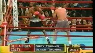 Oscar de la Hoya vs Derrell Coley part 3