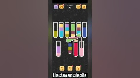 water sort Quest level 73 #trending #ytshorts #shortvideo #shorts #video