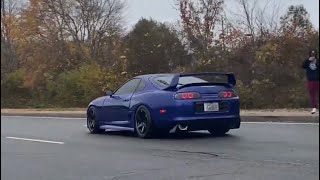 Tuned Toyota Supra Mk4 start up and flyby