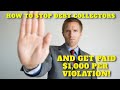 HOW TO SUE A DEBT COLLECTOR AND WIN