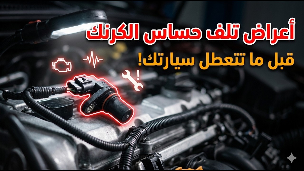 كل شي عن حساس الكرنك : انواعه وطريقة عمله ومشاكله وكيف ينفحص| فيديو تفصيلي