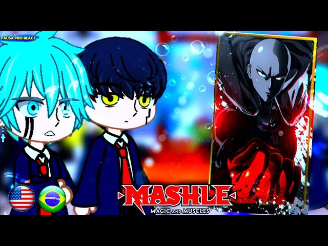 Mashle Magic and Muscles reacts to Mash•gacha club 🇧🇷/🇺🇸 