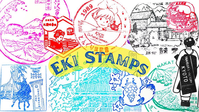 Japan 🇯🇵 Eki Stamps Collection Tour! 🚅📓 