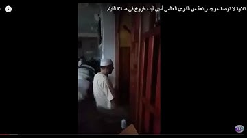 تلاوة لا توصف وجد رائعة من القارئ العالمي أمين آيت أفروخ في صلاة القيام