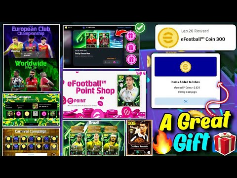 غد ا ١٠٠٠ عملة مجانية تحديث V5 3 0 حملة خاصة بطاقة ملحمية مجانية مدير جديد EFootball 2026 