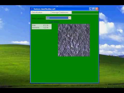 Texture classification software