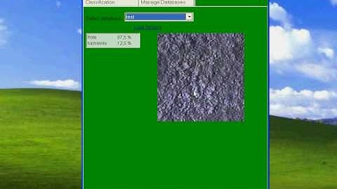 Texture classification software